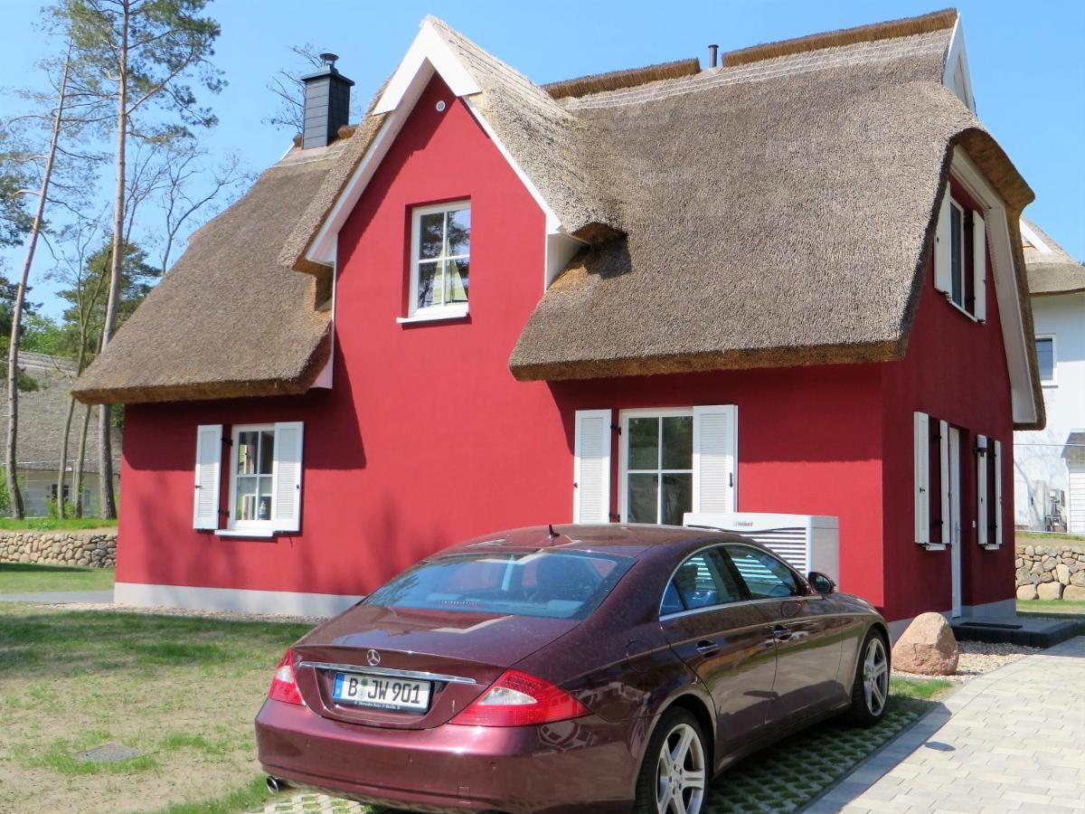 Reetdachhaus Am Haff Mit Sauna, Terrasse, Wlan Zirchow Exterior photo